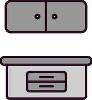 Cabinets Vector Icon