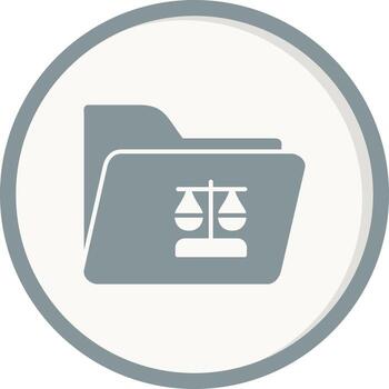 icono de vector de carpeta