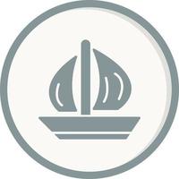 Sail boat Vector Icon