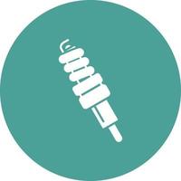 Spark plug Vector Icon