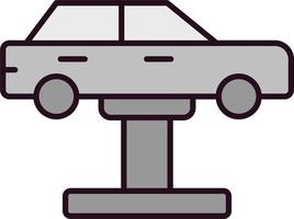 icono de vector de servicio de coche