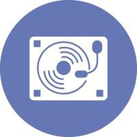 Turntable Vector Icon