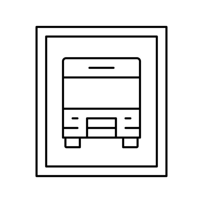 Bus Station Sign Vector Art, Icons, and Graphics for Free Download