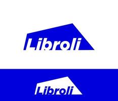 Libroli company abstract name. Libroli company logo. vector