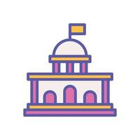 icono del gobierno para el diseño de su sitio web, logotipo, aplicación, ui. vector