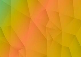 Gradient polygonal abstract vector background.