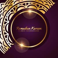 Ramadan Style Decorative mandala. Mandala for print, poster, cover, brochure, flyer, banner vector