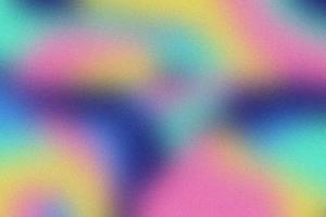Abstract blurred grainy gradient background texture. Colorful digital grain soft noise effect pattern. Lo-fi multicolor vintage retro. Noise. Sprayed style. For covers, wallpapers, brand photo