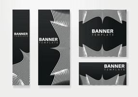 Modern banner design web template Set, web banner. Background for website design, Social Media Cover ads banner, flyer, invitation card vector