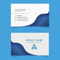 Vector creative modern professional business card design