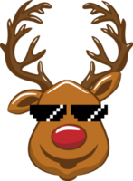 Reindeer png graphic clipart design