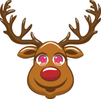 Reindeer png graphic clipart design