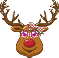 Reindeer png graphic clipart design
