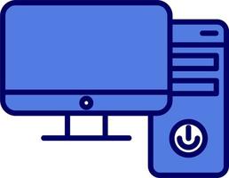 Computer Vector Icon