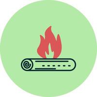 icono de vector de fuego