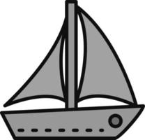 Sailboat Vector Icon