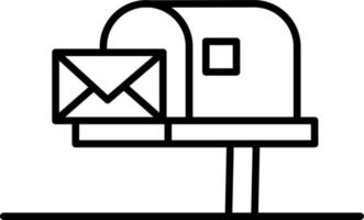 Mailbox Vector Icon