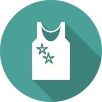 Sleeveless shirt Vector Icon