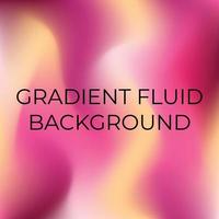 Colorful Gradient Mesh Fluid Background Design vector