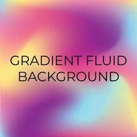 Colorful Gradient Mesh Fluid Background Design vector