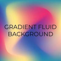 Colorful Gradient Mesh Fluid Background Design vector