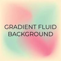 Colorful Gradient Mesh Fluid Background Design vector