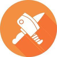 Cleaver Knife Vector Icon