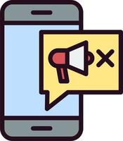 Ad Block Vector Icon