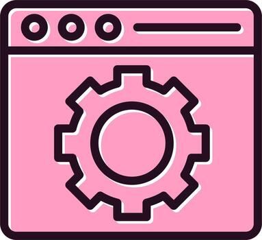 icono de vector de optimización web