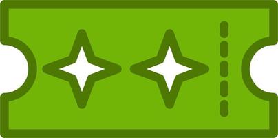 Ticket Vector Icon