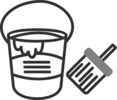 Paint bucket Vector Icon