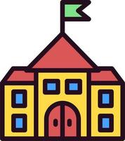 School Vector Icon