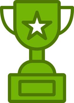 trofeo vector icono