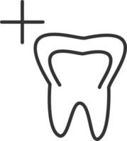 icono de vector de dentista