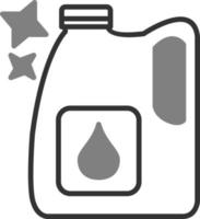 Oil bottle Vector Icon