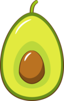 Avocado-PNG-Grafik-Clipart-Design png