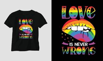 LGBT T-shirt and apparel design. Vector print, typography, poster, emblem, festival, pride, couple