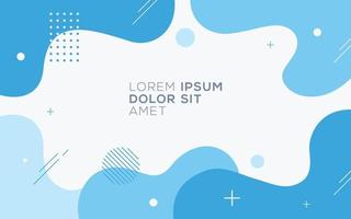 Modern vector graphic of abstract fluid background design template