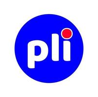 PLI company name initial letters monogram. PLI company icon. vector