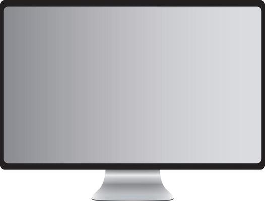 Computer Monitor Vector illustration.