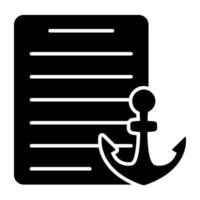 Vector design of anchor document
