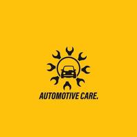 REPAIR CAR automotive care vector