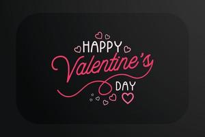Happy valentines day design for t-shirt and other print items vector