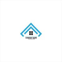 Real Estate Logo Design. Creative abstract real estate icon logo vector