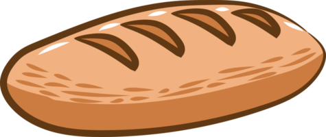 Bread png graphic clipart design