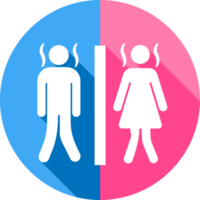 Gender png graphic clipart design