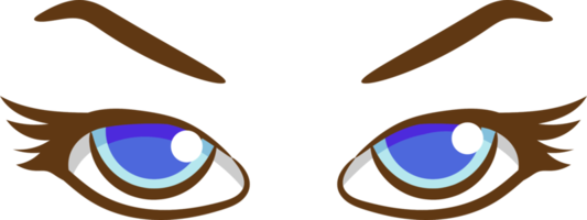 olhos dos desenhos animados png design de clipart gráfico