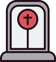 Cemetery Vector Icon