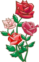 Rose png graphic clipart design