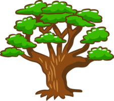 Tree png graphic clipart design